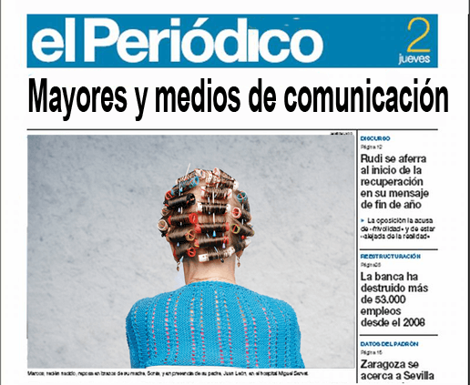 Los mayores en los medios