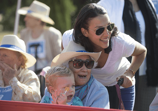 Una carrera intergeneracional
