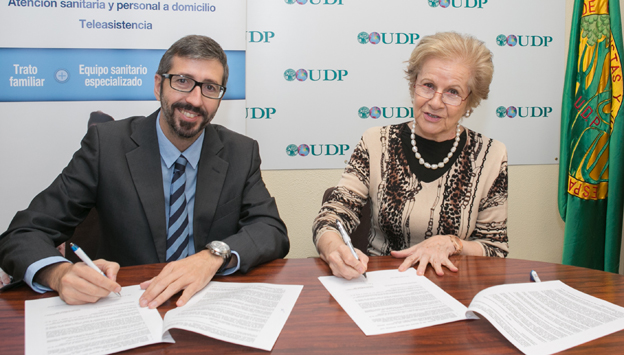 UDP y SARquavitae firman un convenio de colaboración