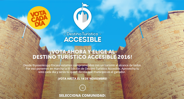 Vota al destino accesible de Thyssenkrupp