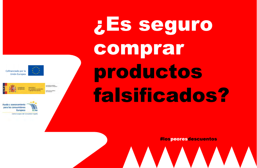 ¿Es seguro comprar productos falsificados?