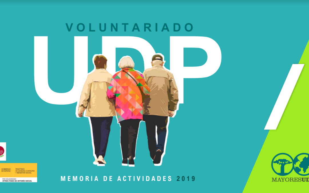 El Voluntariado UDP atiende a más de 7.000 personas mayores y en situación de dependencia