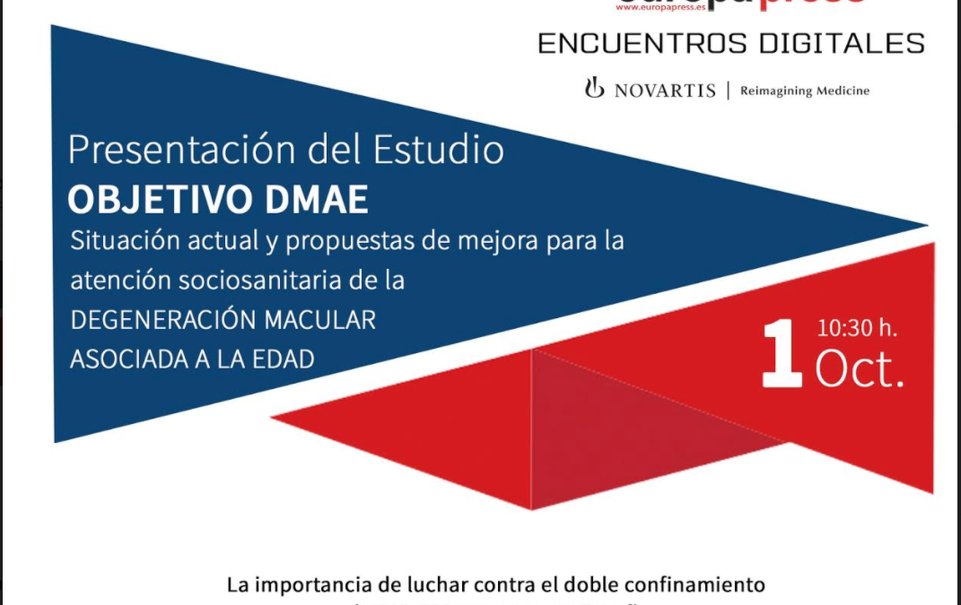 ¡Sigue en directo la presentación del ESTUDIO «objetivo dmae»