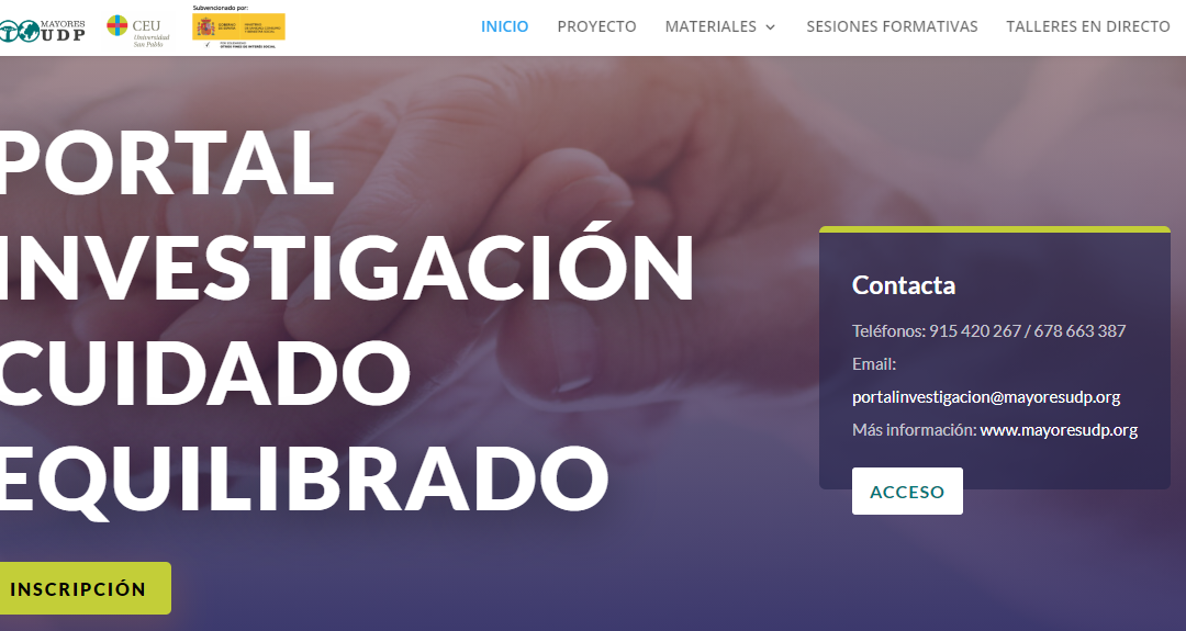 UDP lanza el Portal de Investigación Cuidado Equilibrado – PICE
