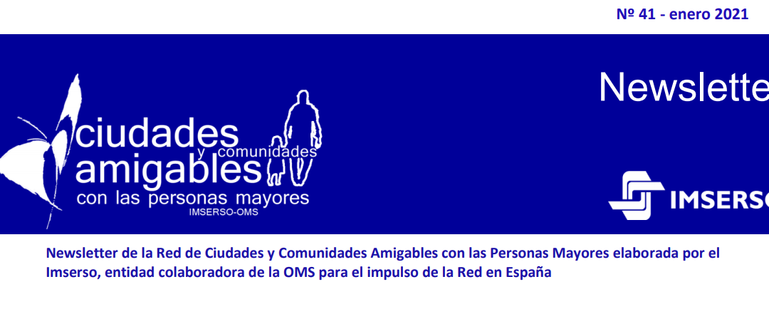 Descube el nuevo número de la newsletter de la red de ciudades y comunidades amigables con las personas mayores